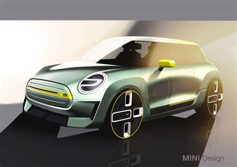 Mini Electric Concept Car Body Design