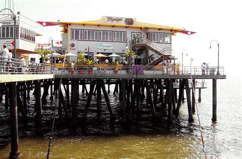 Mariasol Restaurant Santa Monica Pier Photograph By Doc Braham Pixels