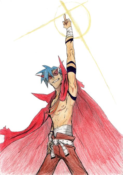 Gurren Lagann Kamina By Kaelthearchon On Deviantart