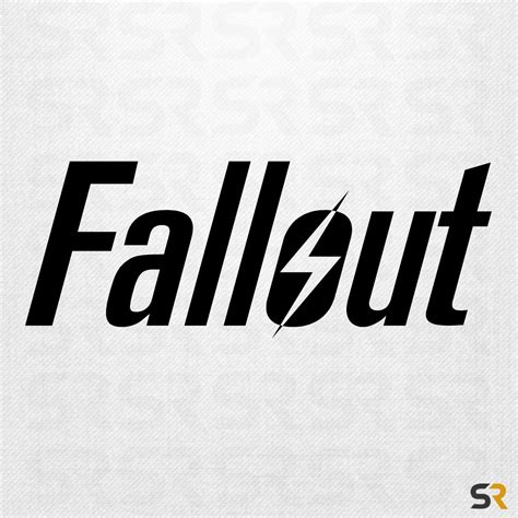 Fallout 4 Game Logo Decal Fallout Logo Sticker Fallout 4 Decals