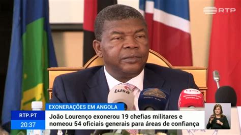 Presidente De Angola Exonera 19 Chefias Militares
