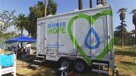 Mobile Showers Help Keep Homeless Population Safe Video