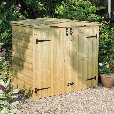 Rowlinson Garden Tidy Pressure Treated Apex Bin Store 1530mm Build