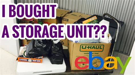 I Bought A Storage Unit For Ebay Youtube