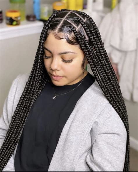 Top 50 Knotless Braids Styles 2022 Mynativefashion