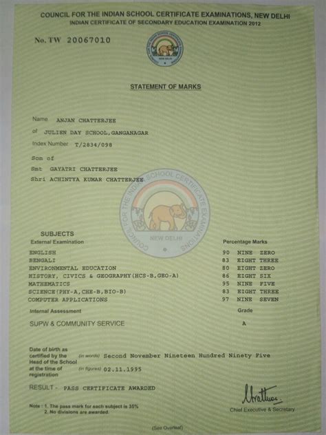 Icse Marksheet By Rishav Giri Issuu Vrogue