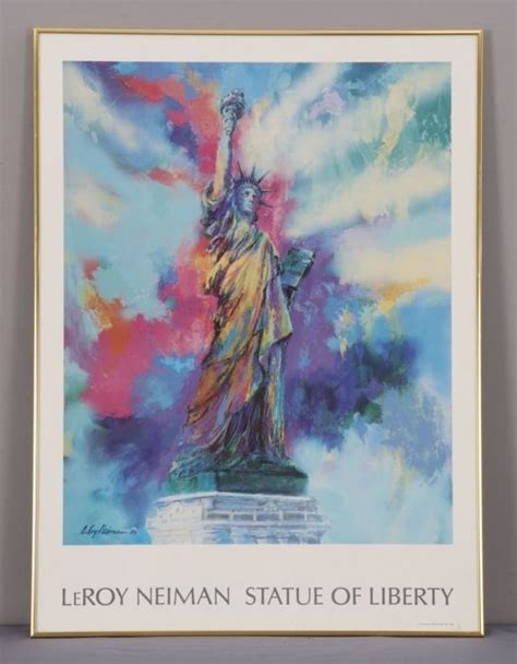 Leroy Neiman Statue Of Liberty 1985 Mutualart