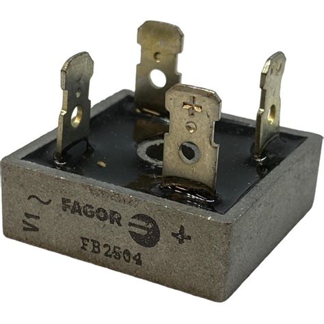 FB2504 Fagor Glass Passivated Single Phase Bridge Rectifier Diode 400V 25A