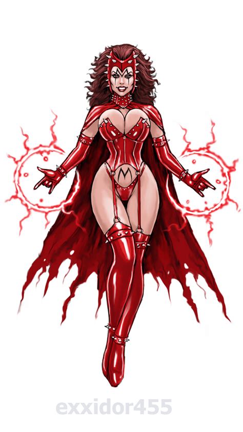 Commission Scarlet Witch Corrupted By Malice By Exxidor459 Hentai