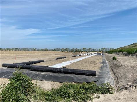 New Landfill Cell At Dutch Landfill Site Afvalzorg