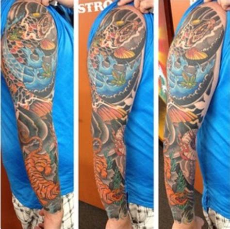Japanese kanji water tattoo design, with different japanese flowers. 37 best Japanese Water Dragon Tattoo images on Pinterest ...
