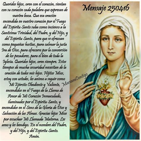 Maria Reina Y SeÑora Por Siempre OraciÓn Para Hoy 280416