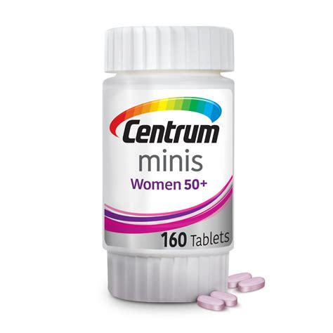 Centrum Minis Women 50 Plus Non Gmo Multivitamin Supplement Tablets