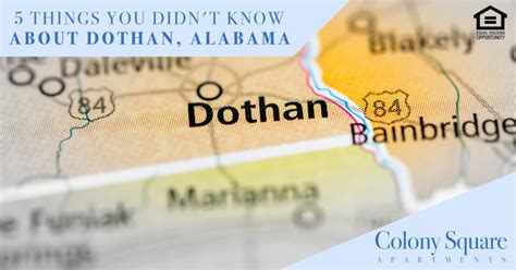 5 Things You Didnt Know About Dothan Alabama Colony Square Apartments