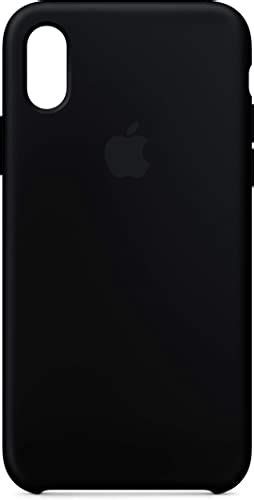 Apple Iphone X Silicone Case Black Electronics