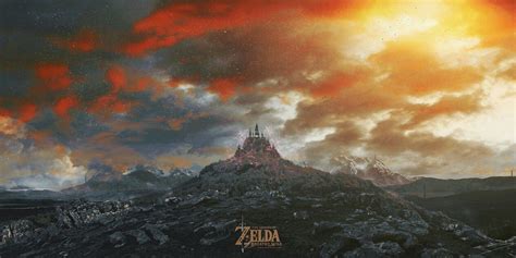 Hyrule Castle The Legend Of Zelda Legend Of Zelda Breath Zelda Breath