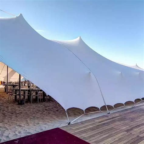 Bedouin Stretch Tent Fabric Waterproof Fire Resistant For Wedding Party