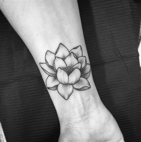 Black And White Lotus Flower Tattoo Meaning Tattoo Wildflower Texas