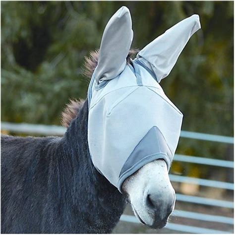 Cashel Crusader Fly Mask Standard With Ears Mini Donkey Big