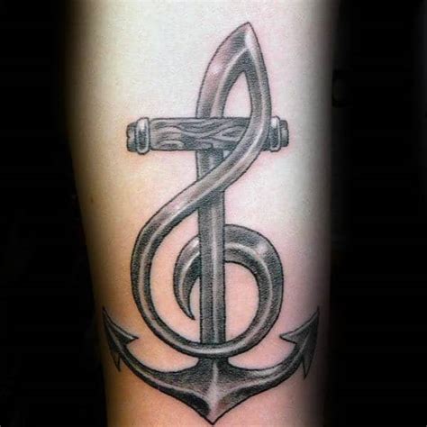 83 Awesome Treble Clef Tattoo Designs For Men 2023 Guide