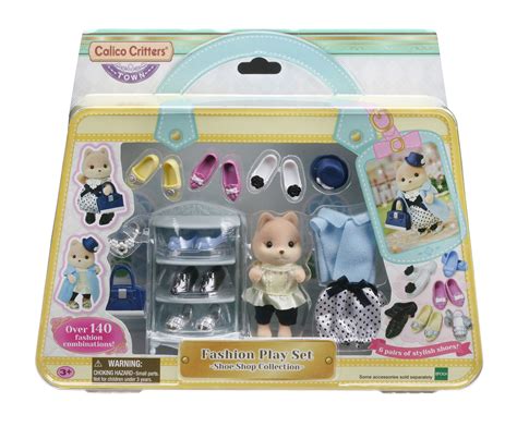 Calico Critters Fashion Playset Shoe Shop Collection