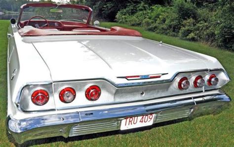 1963 Chevy Impala 409425hp Ss Convertible Classic Chevrolet Impala