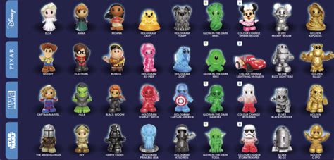 Woolworths Ooshies Disney Collection Revealed With Marvel And Star