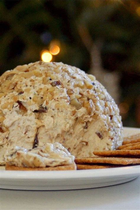 Can you put pretzels on a cheese ball? Traditional Christmas Cheese Ball | Recipe | Christmas ...