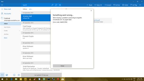 This microsoft app has proved popular not only with windows users but also with others thanks to its mobile apps and web version. Windows 10 mail app not syncing - Microsoft Community