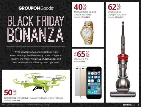 Groupon Black Friday 2015 Ad Released Much More Than Just Local Deals