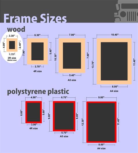 All Sizes Photo Frame Sizes 2r Wood Flickr Photo Sharing