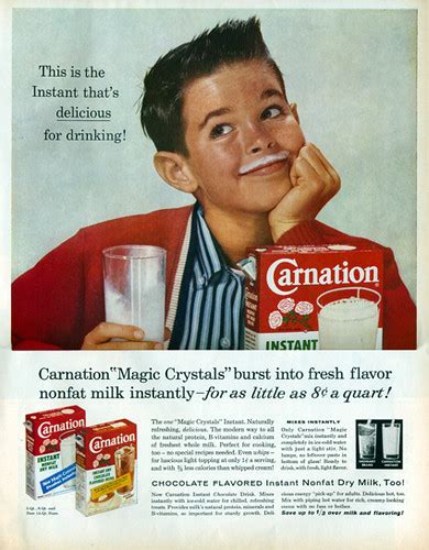Carnation Milk Ad 1950s - a photo on Flickriver