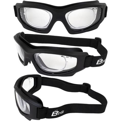 flyer rx insert ansi clear lens safety goggles