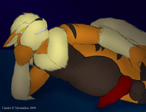 Rule 34 Anthro Arcanine Color Fur Furry Lying Male Male Only Nintendo