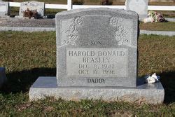 Harold Donald Beasley M Morial Find A Grave