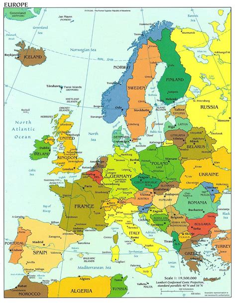 Map Of Europe Europe Map 2020 Map Of Europe Europe Map