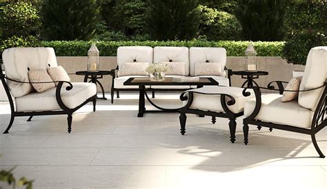 Bellagio Deep Seating Collection Luxury Outdoor Furniture Screened