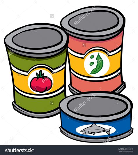 Canned Clipart Clipground