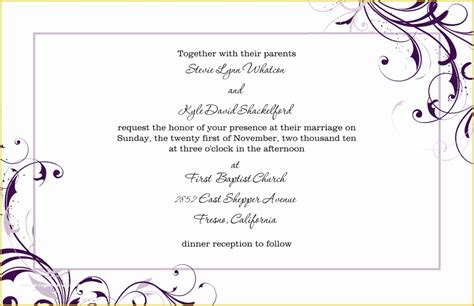 Free Wedding Announcement Templates Download Of 8 Free Wedding