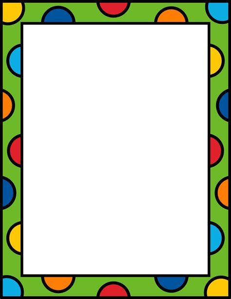 Frame Borders And Frames Borders For Paper Clip Art Borders