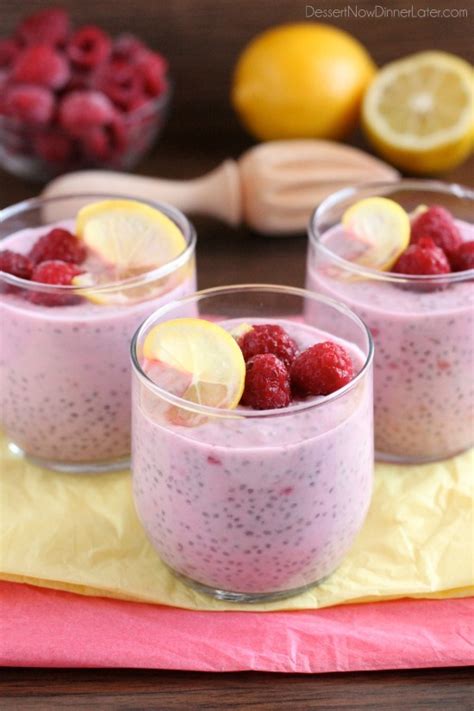 Recipe by dreamer in ontario. Lemon Raspberry Chia Pudding Recipe | Healthy Ideas for Kids