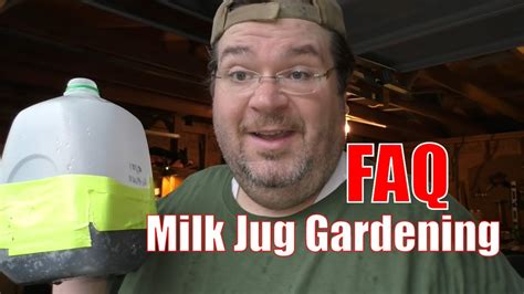 Milk Jug Gardening Faq Ask Questions Here Youtube
