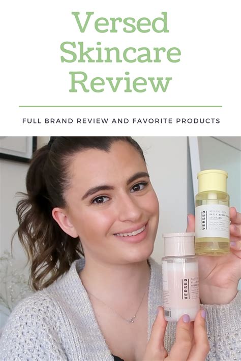 Reviewing Versed Skincare From Clique Media Available Online And At