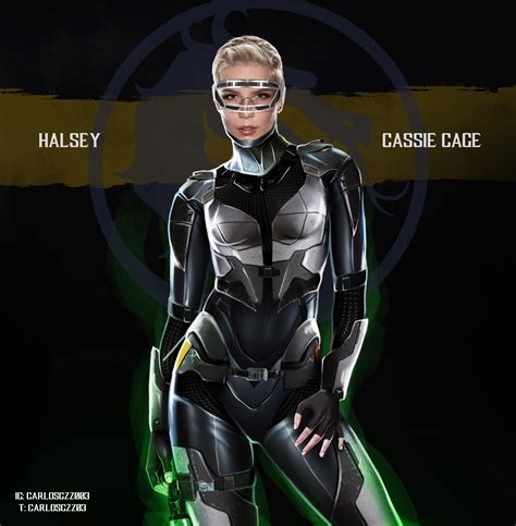 Halsey As Cassie Cage Artwork By Me I Make These Designs Just For