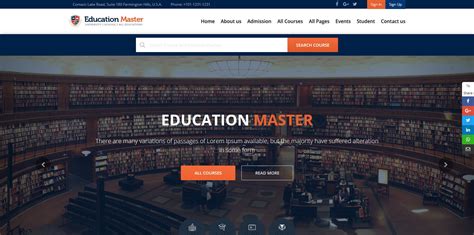 40 Amazing Html Education Website Templates For Schools College And
