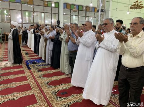 كما منعت منعا باتا إقامة صلاة العيد في الساحات. صلاة عيد الفطر المبارك في مدينة الناصرية - تقرير صوتي مصور ...