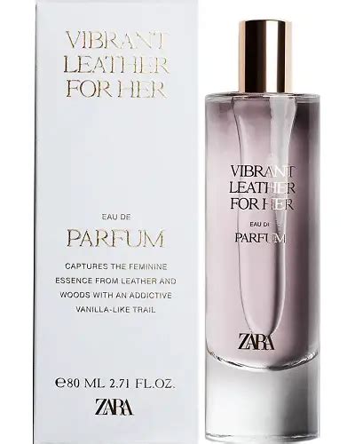 Eau De Parfum Vibrant Leather Perfume For Women By Zara 2021