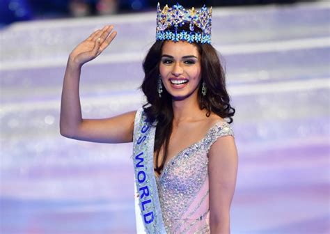 miss world 2017 after 17 years haryana s manushi chhillar wins the crown for india world