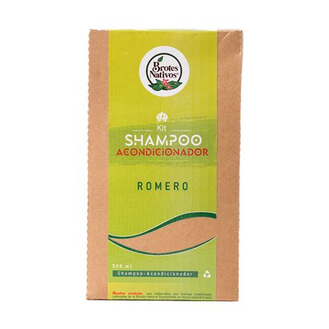 Pack Shampoo Acondicionador De Romero Primeros Pueblos