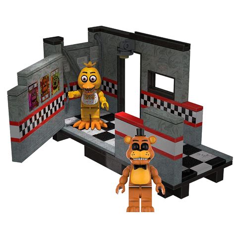 Mcfarlane Toys Five Nights At Freddys Micro Construction Set Office